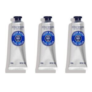 NEW WITH SEALS! L'OCCITANE Shea Butter Hand Cream Trio Set of 3, Unopened